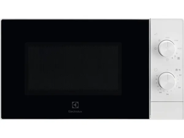 Electrolux EMZ421MMW, Bordplade, Kombination mikroovn, 21 L, 800 W, Dreje, Hvid