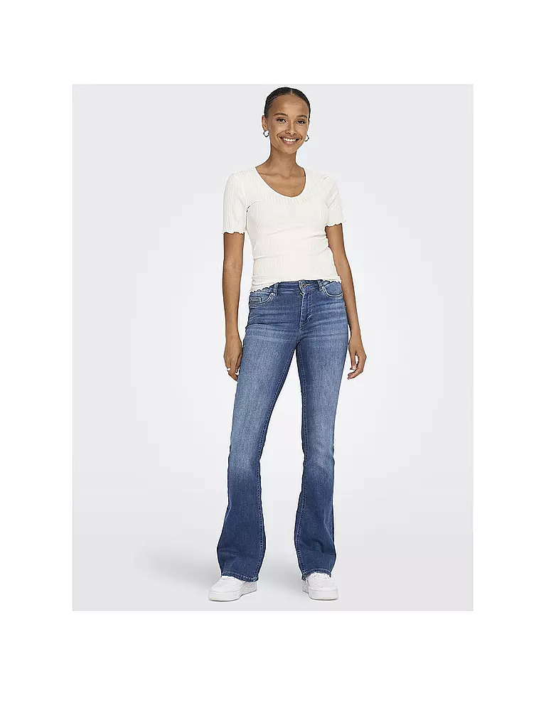ONLY Jeans Bootcut ONLBLUSH blau