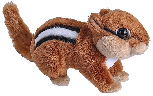 WILDREPUBLIC - PELUCHE POCKETKINS CHIPMUK