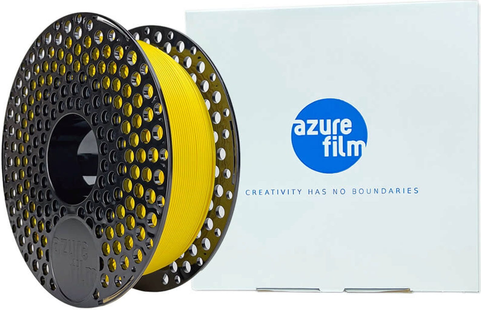 AzureFilm  ABS-P Gelb, 1,75 mm / 1000 g    Extrem schlagfest und wärmebeständig