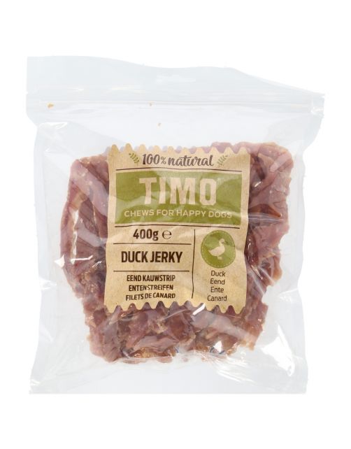 Timo Eend Kauwstrip - Hondensnacks - Eend 400 g