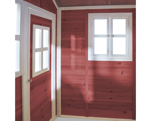 EXIT Loft 100 houten speelhuis, rood