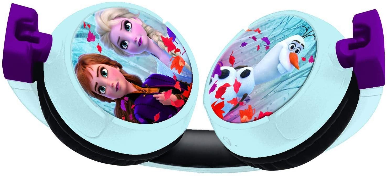 Lexibook - Disney Frost - 2 i 1 Foldbare Hovedtelefoner