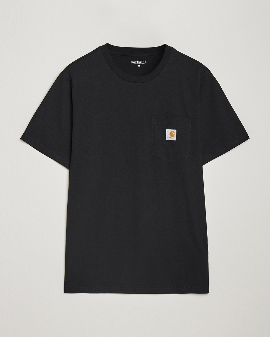 Carhartt WIP Pocket Cotton T-Shirt Black