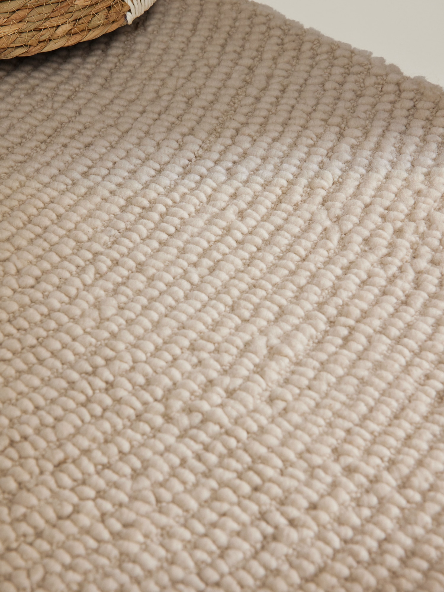 HANSE Home Wollteppich »Eleni« rechteckig 18 mm Höhe Handgetuftet, Wolle, Natur, Wohnzimmer, Schlafzimmer, Skandi, Hygge