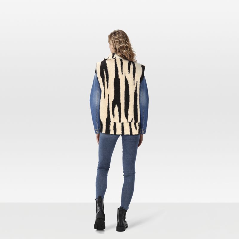 Veleste Jacky - Gilet - Zwart - 36