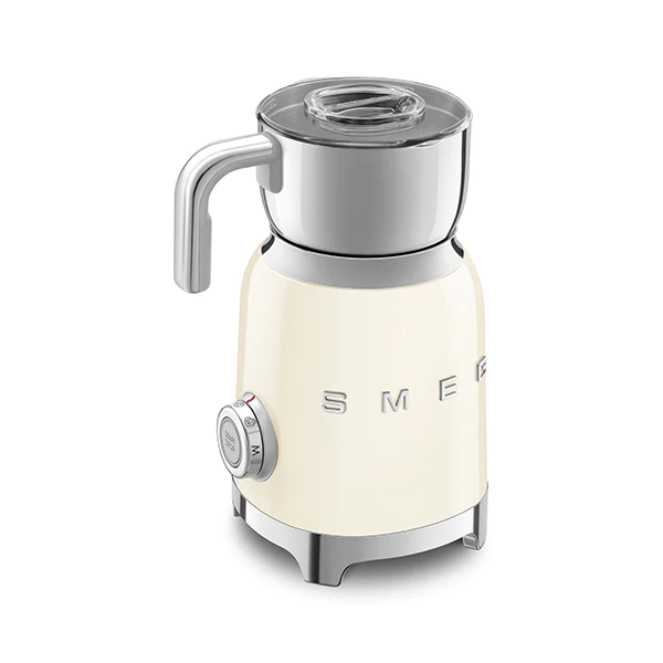 Chocolatière et mousseur de lait crème MFF11CREU Smeg