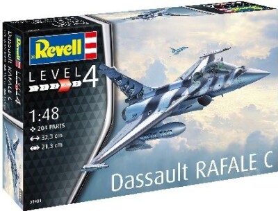 Revell - Dassault Rafale Fly Byggesæt - 1:48 - Level 4 - 03901