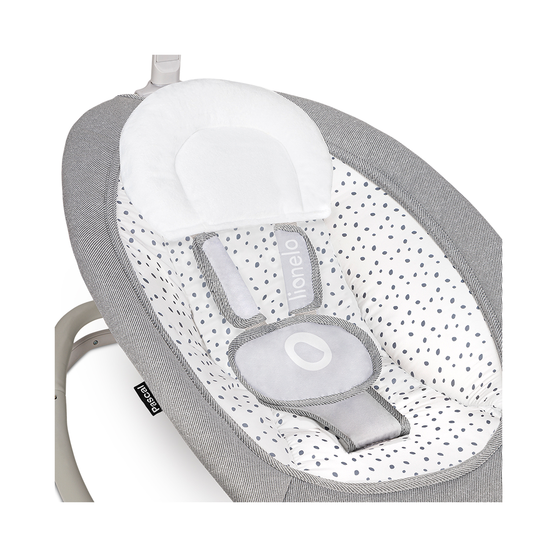 Lionelo Babywippe Pascal Grey Dove
