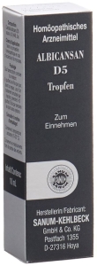 ALBICANSAN D5 Tropfen, 10 ml