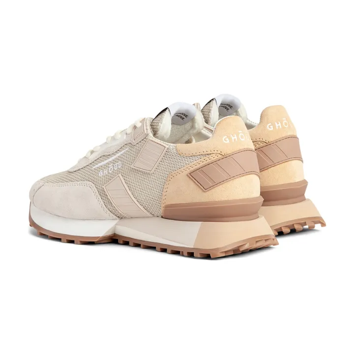 Ghoud Baskets Rush Groove Mesh Suede | Beige