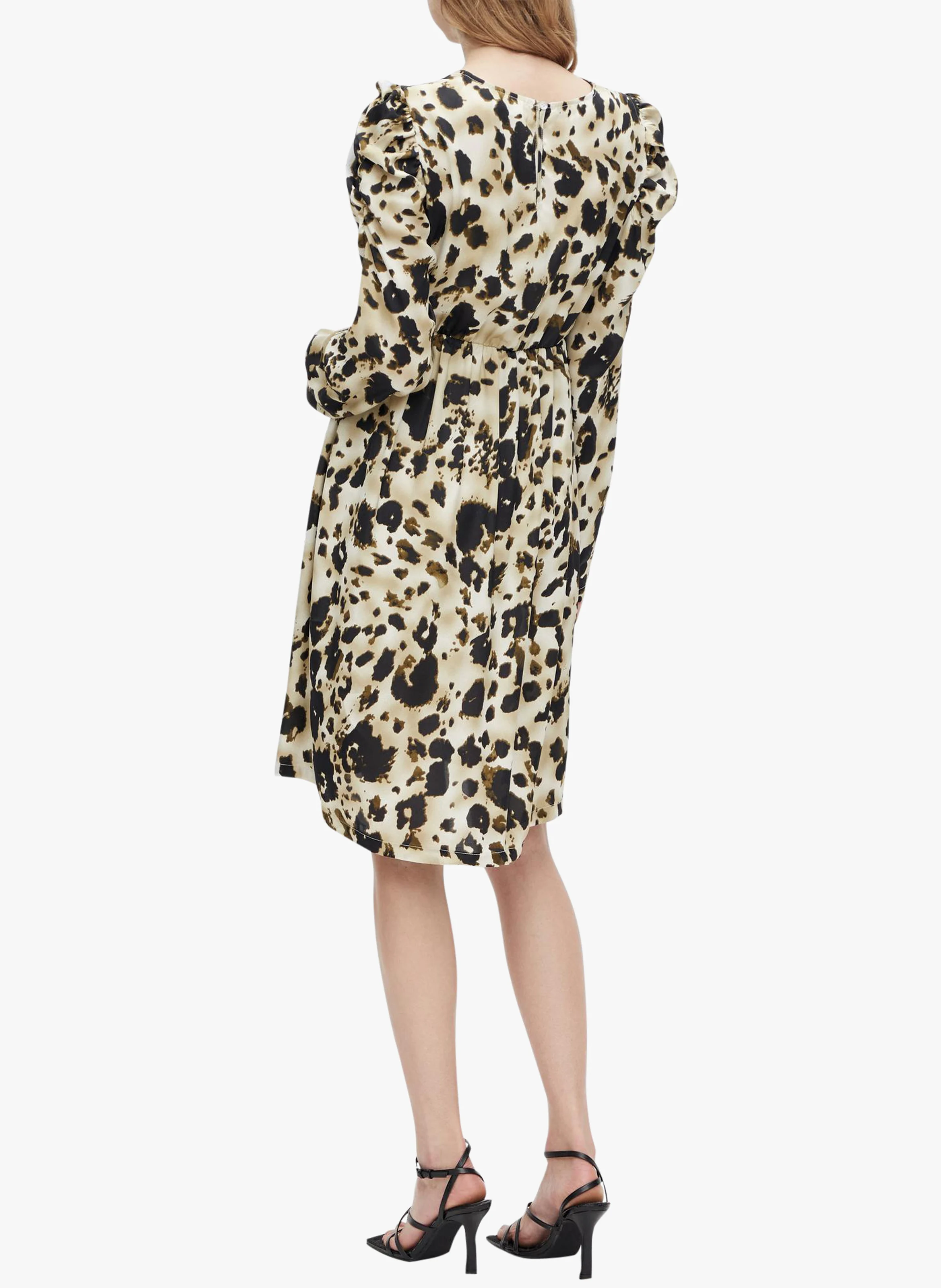 Robe courte de grossesse | Beige