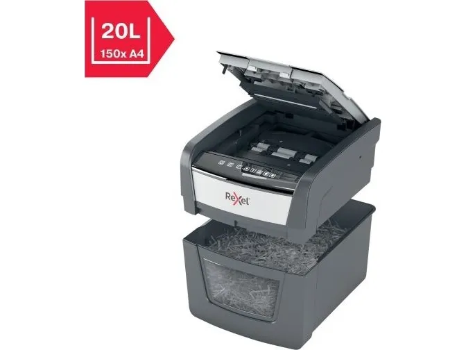 Makulator Rexel Optimum AutoFeed  45X krydsmakulering 4x28 mm (P-4)