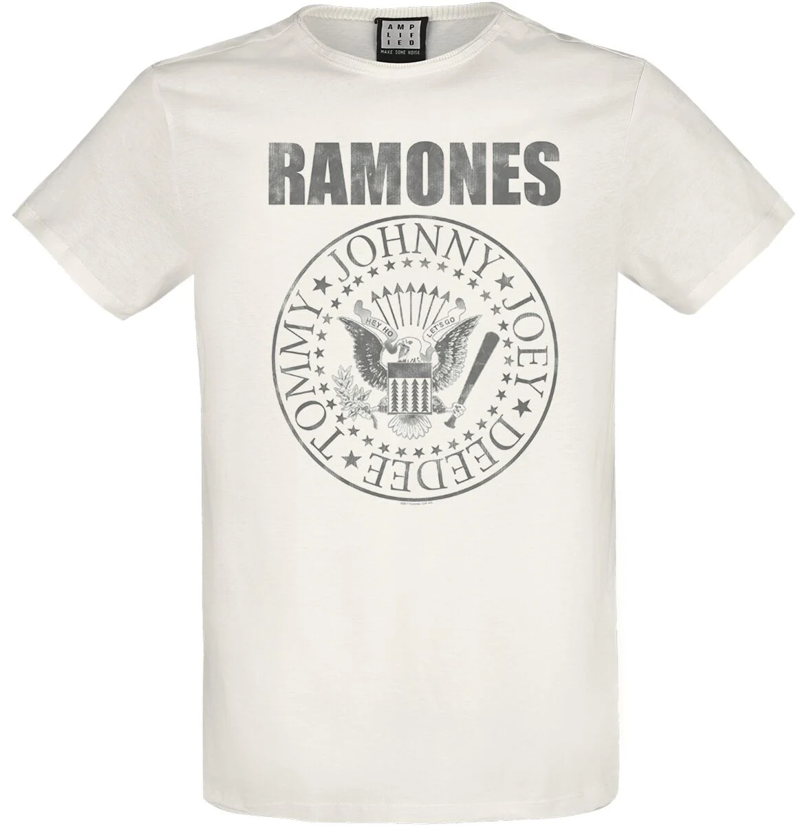 Amplified Collection - Vintage Shield | Ramones T-Shirt Manches courtes