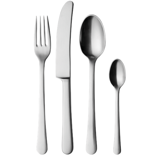 Georg Jensen Copenhagen Bestiksæt, Mat, 16 Dele