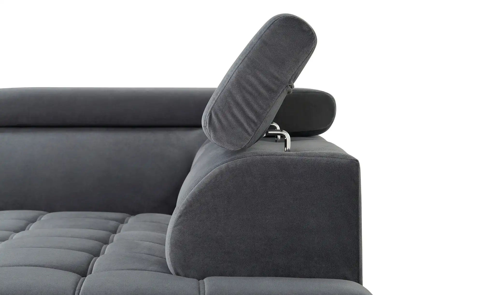 uno Ecksofa aus Mikrofaser Carrara