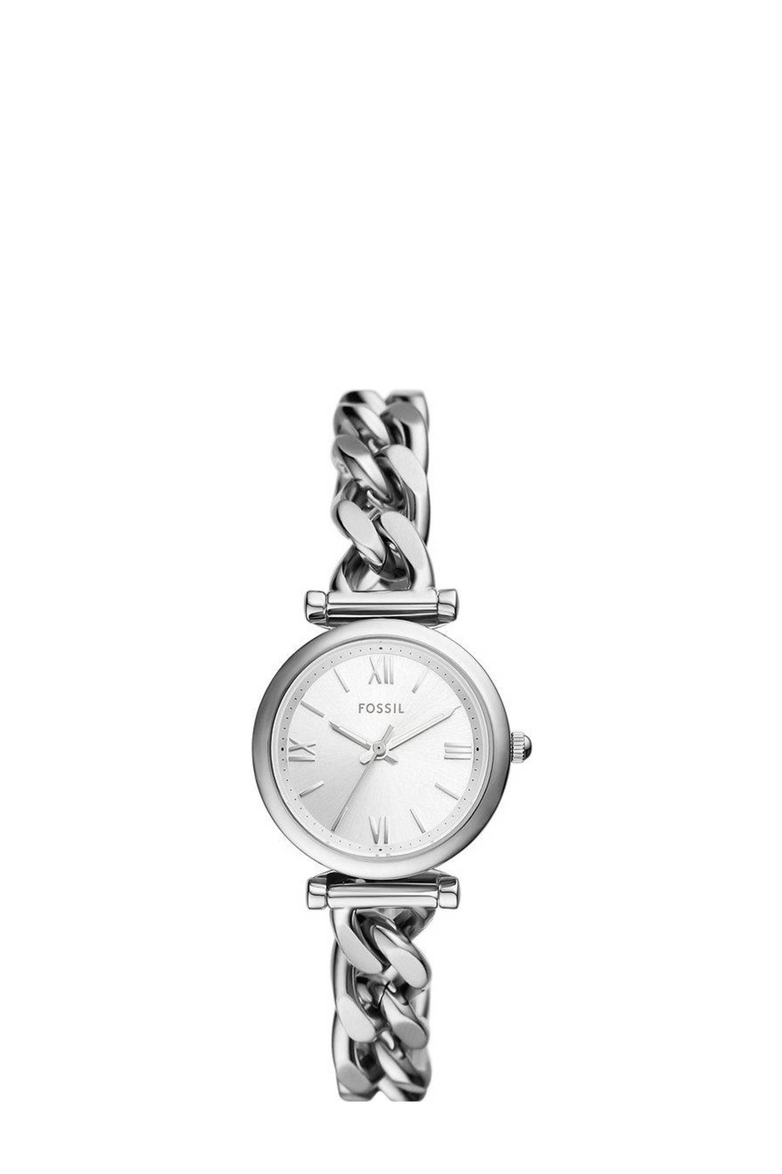 Fossil horloge ES5331 Carlie zilverkleurig