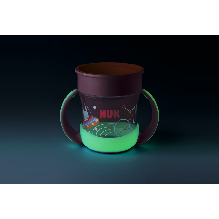 NUK Trinklernbecher Mini Magic Cup Night, 160ml, pink