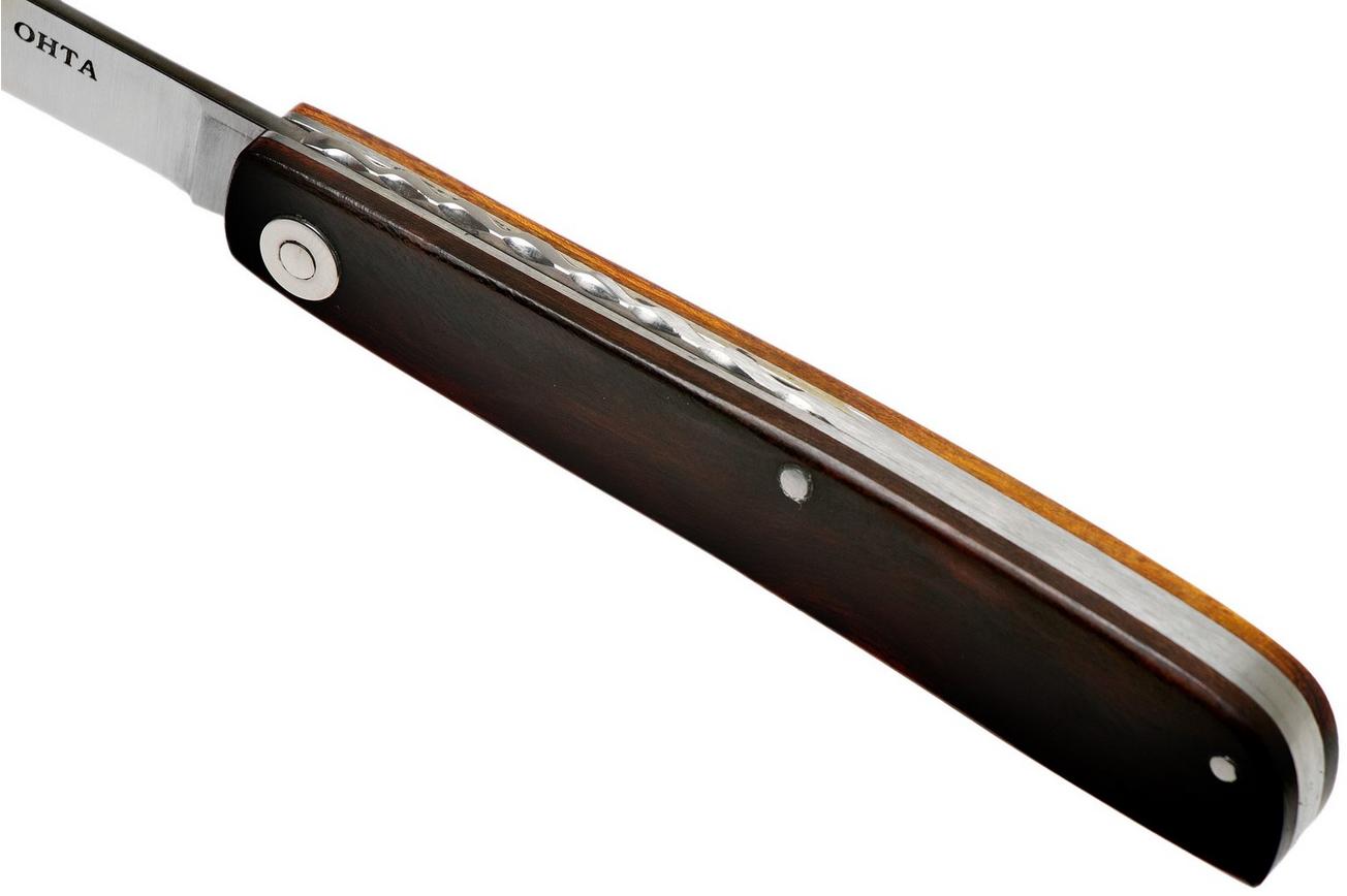 Ohta OLF SS FK Ohta Light Folder zakmes, desert ironwood