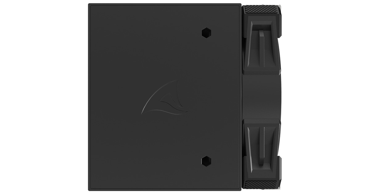 SharkoonA60 CPU-koeler  (Zwart, 4-pins PWM fan-connector)