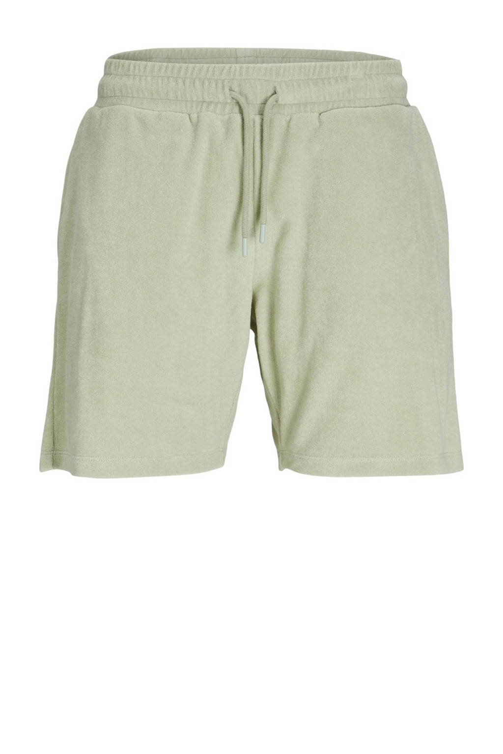 JACK & JONES badstof casual short JPSTJAYDEN JJJAMES zachtgroen