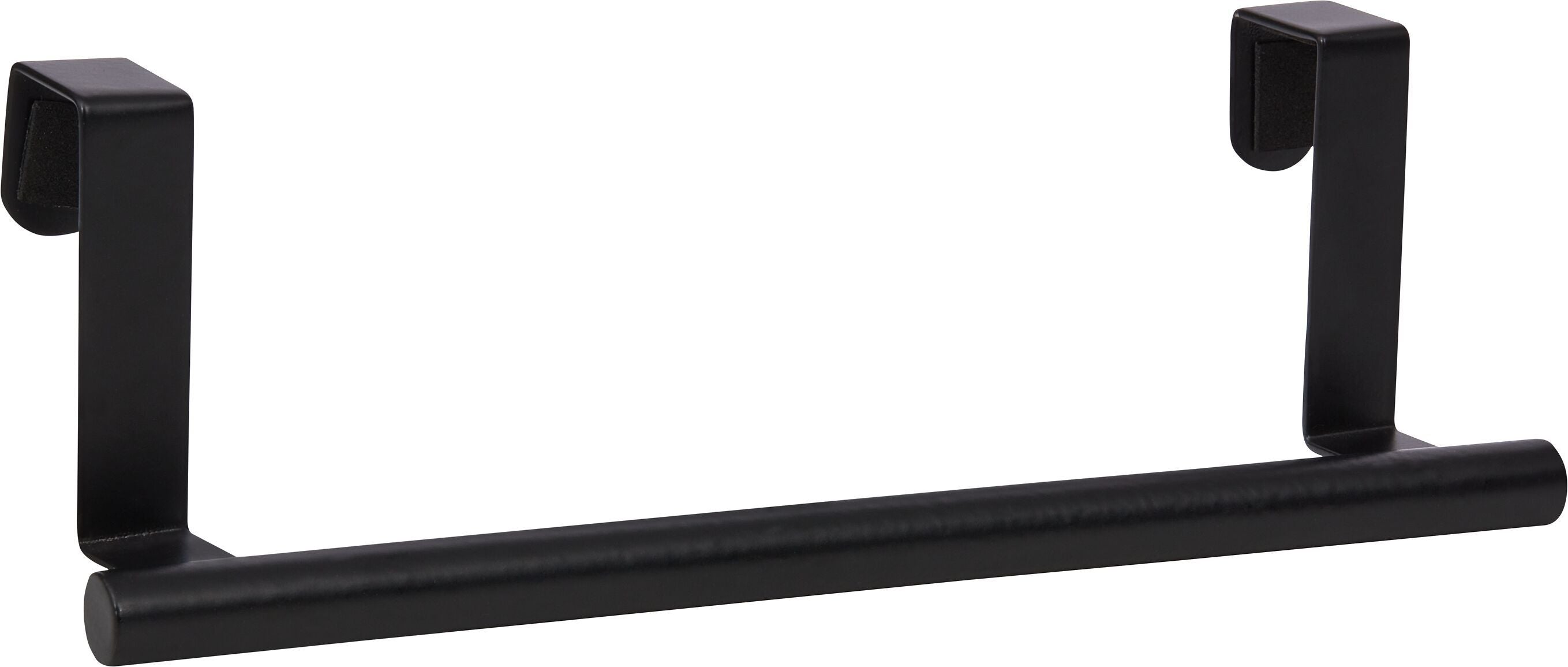 LEVIO Handtuchhalter - Schwarz / B: 23.0 cm x T: 5.0 cm x H: 7.5 cm