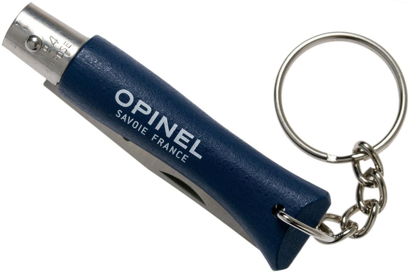 Opinel zakmes No. 04RV Keyring zakmes, Dark Blue
