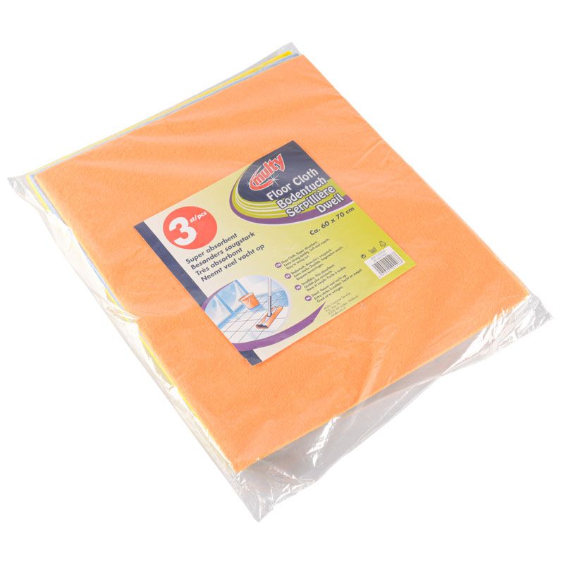 3 serpillières très absorbantes
