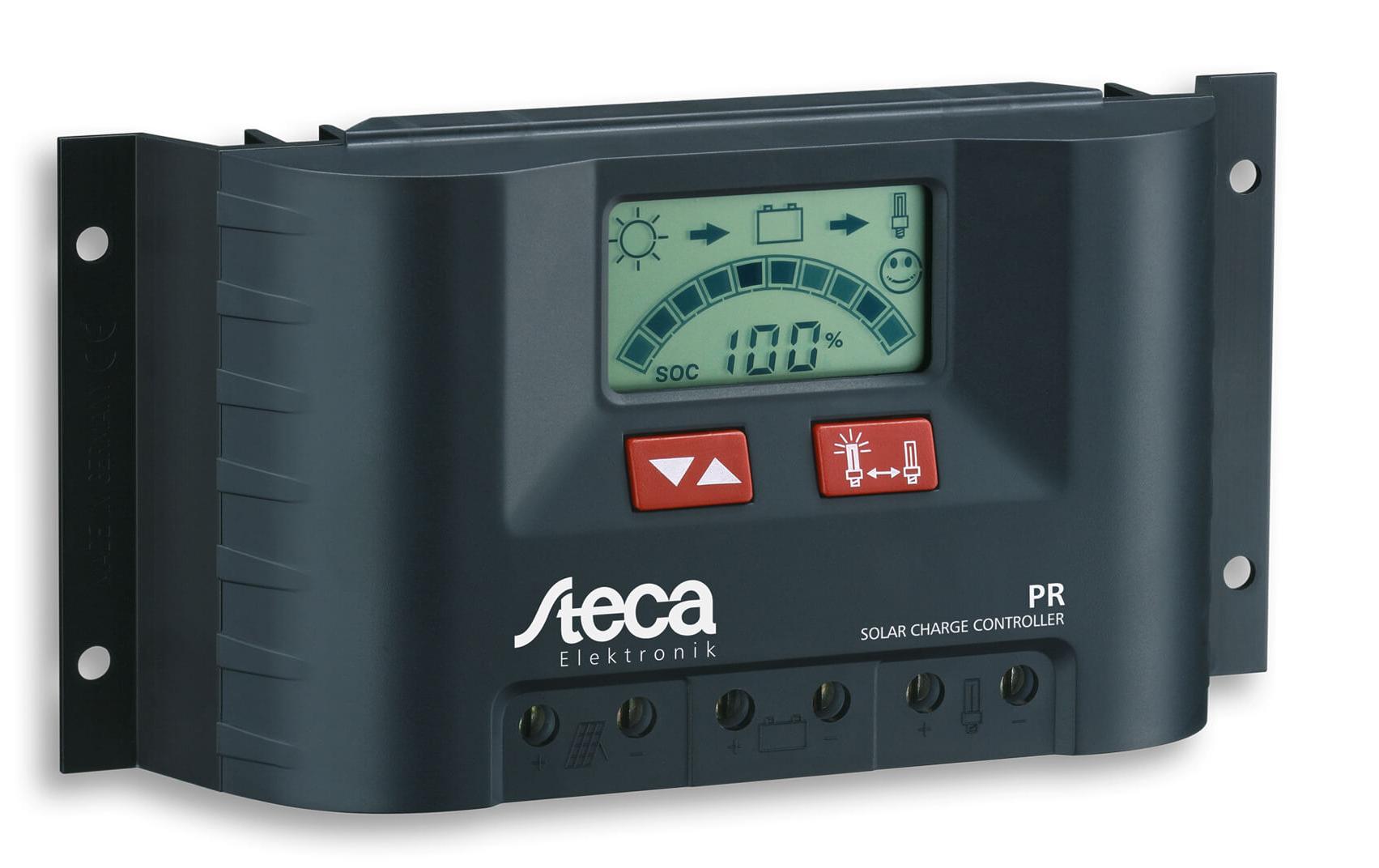 Solarladeregler PR 1010Für eine professionelle Batterieladestrategie und Lastüberwachung