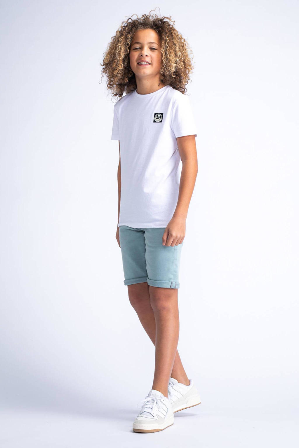 Petrol Industries T-shirt met logo wit