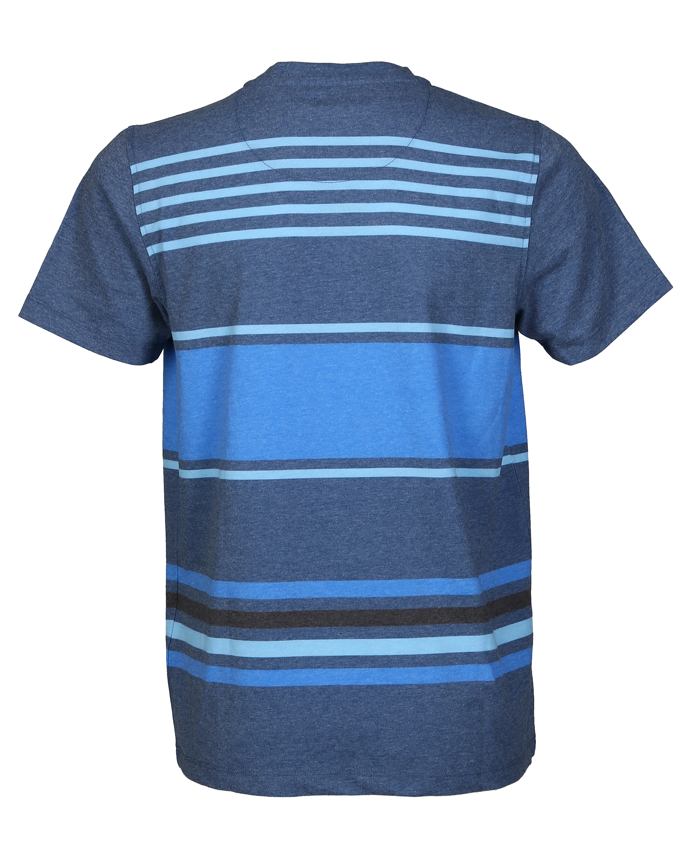 T-Shirt BYS KOS gestreift in dunkel ozean
