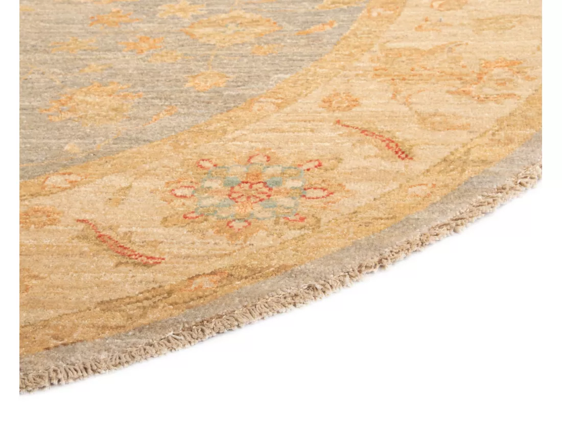 Tapis de laine 198x203 beige Kaizar