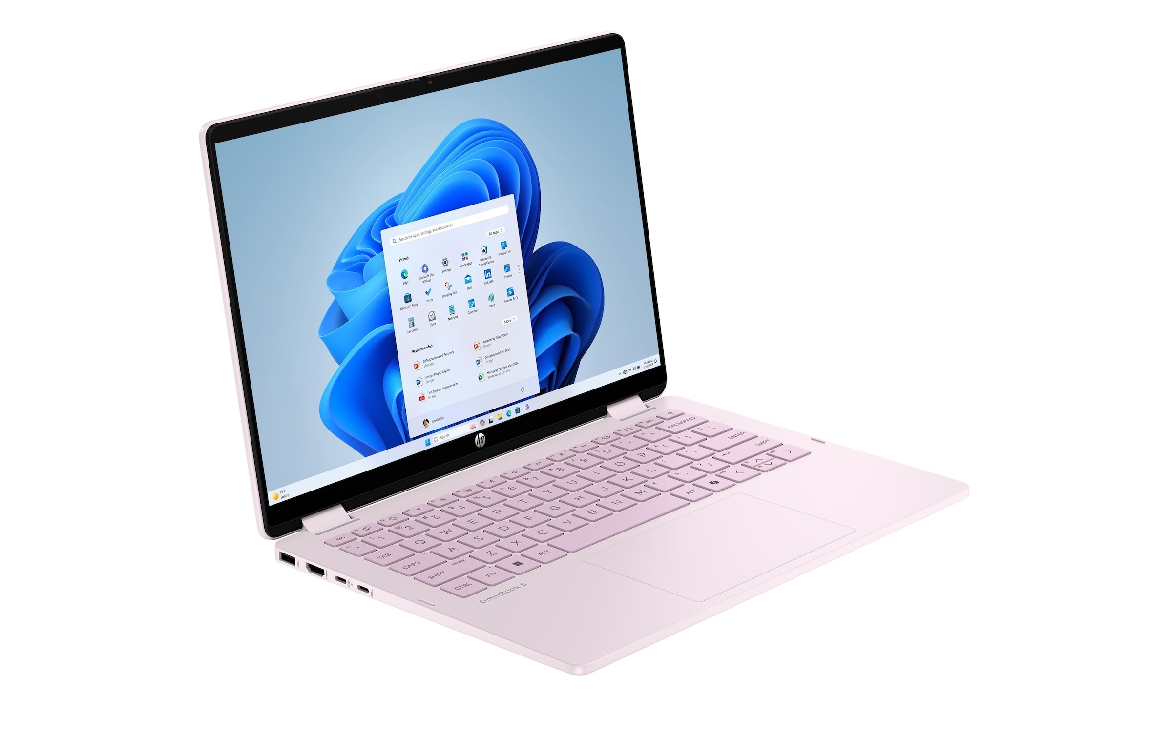 HP Notebook »Omnibook 5 Flip 14-fp0758nz« / 14 ″ Intel Core Ultra 7 Intel Graphics Active Pen Support, Webcam