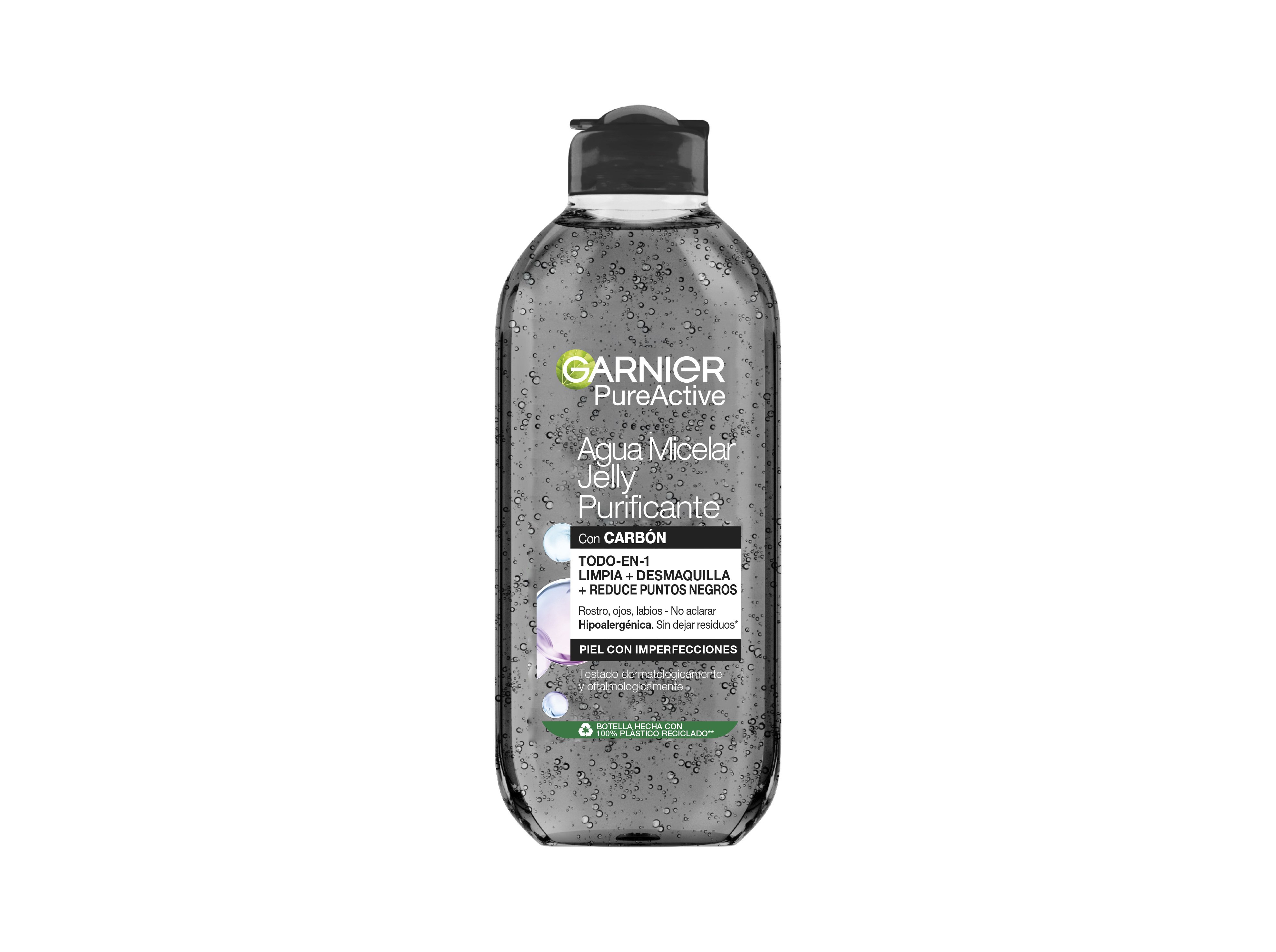 ÁGUA MICELAR GARNIER PUREACTIVE CHARCOAL 400ML