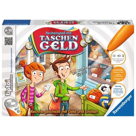 Ravensburger tiptoi Rechenspaß mit Taschengeld