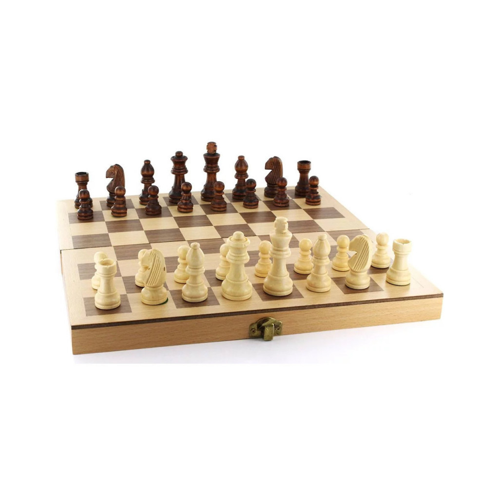 Coffret d'Échecs Marqueterie