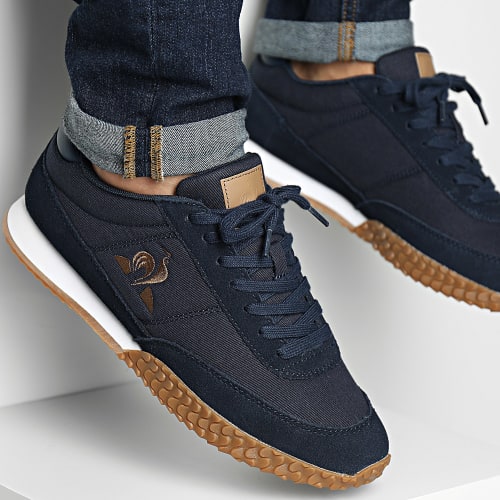 Baskets Veloce II Twill 2320397 Dress Blue Tobacco Brown