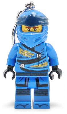 LEGO Ninjago Legacy Jay Nøkkelring med LED-lys