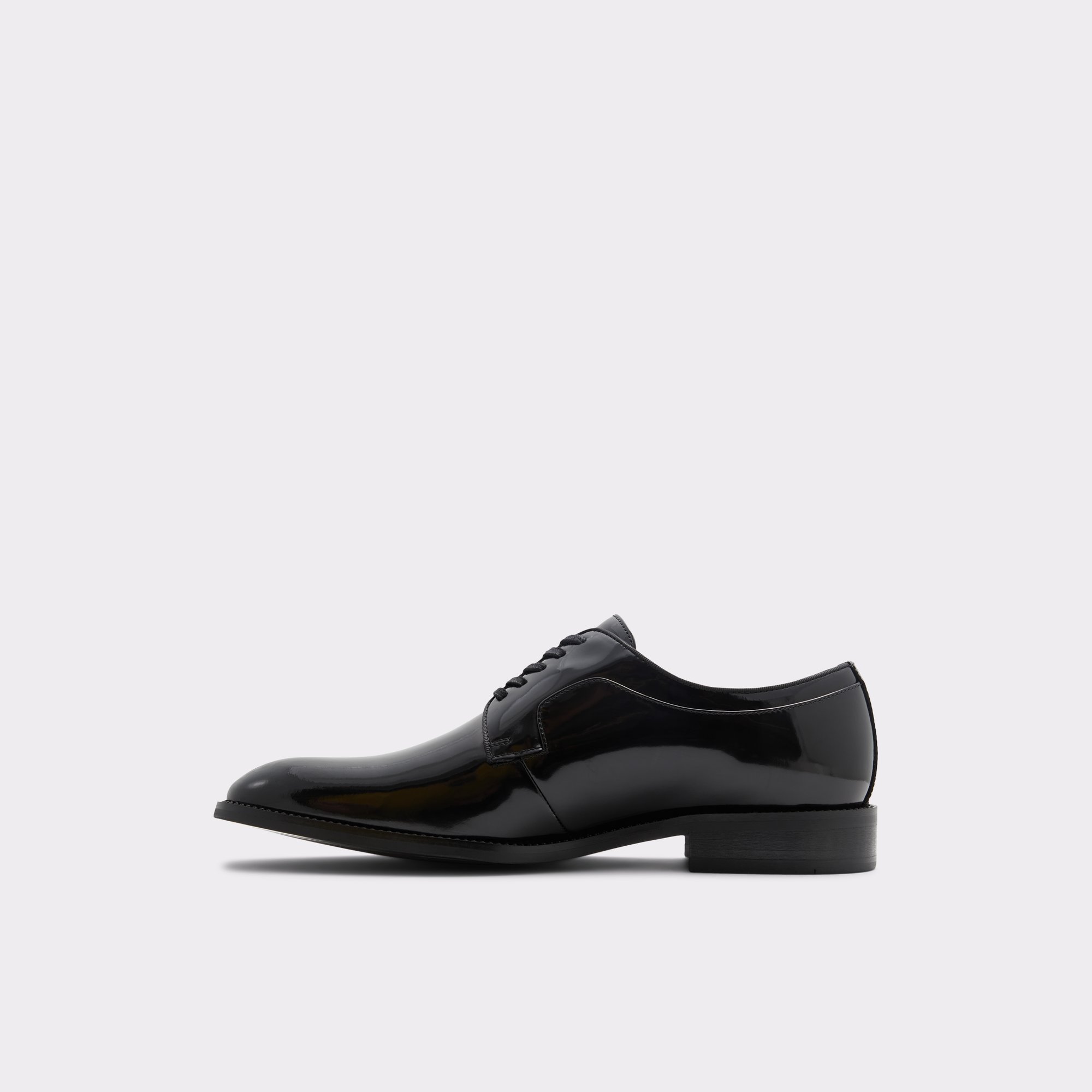 Derreck Black Leather Glitter Men Dress Shoes