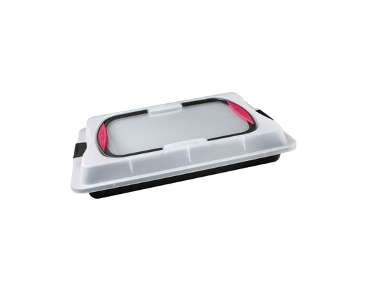 ZENKER - Pâtisserie Plaque de cuisson 42 x 29 cm avec couvercle special to go re...