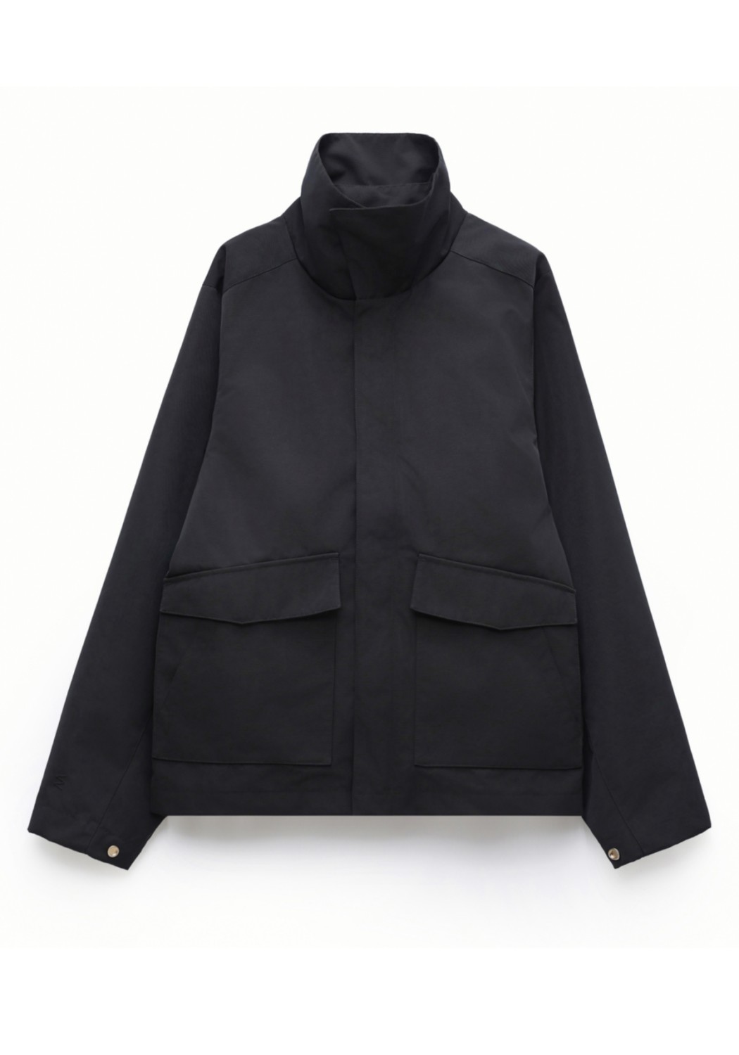 Embassy of Bricks and Logs Short-Parka Swara Black