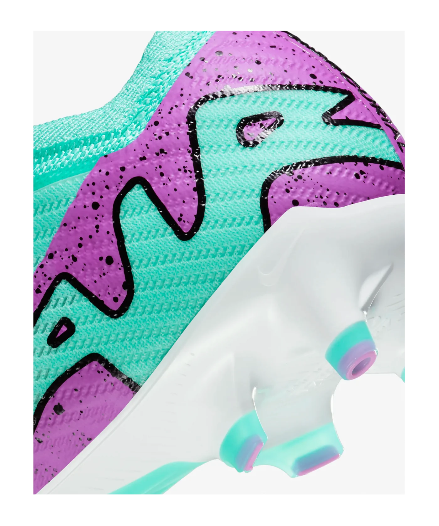 Nike Air Zoom Mercurial Vapor XV Elite AG-Pro Peak Ready Grün Pink Schwarz F300