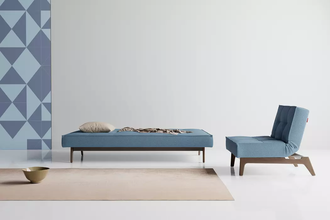 Schlafsofa Splitback Eik Raucheiche