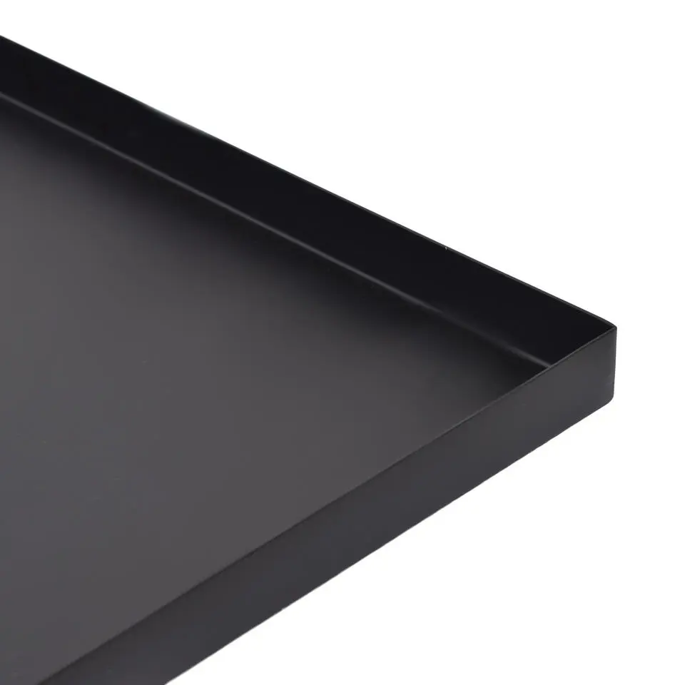 LOFT42 Brew Metalen Dienblad – Zwart – 40x40