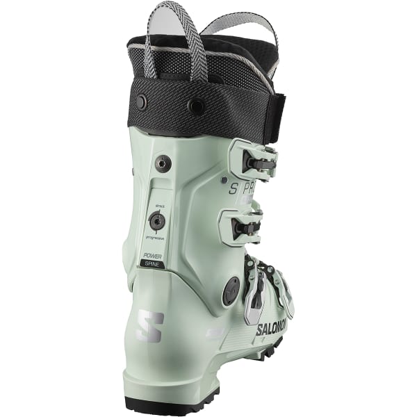 Chaussure de ski SALOMON S/PRO ALPHA 100 W WHITE MOSS/SILVER/BLACK