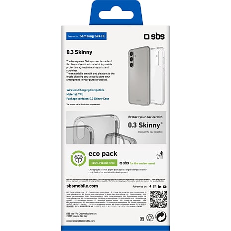 SBS Samsung Galaxy S24 FE cover - transparent