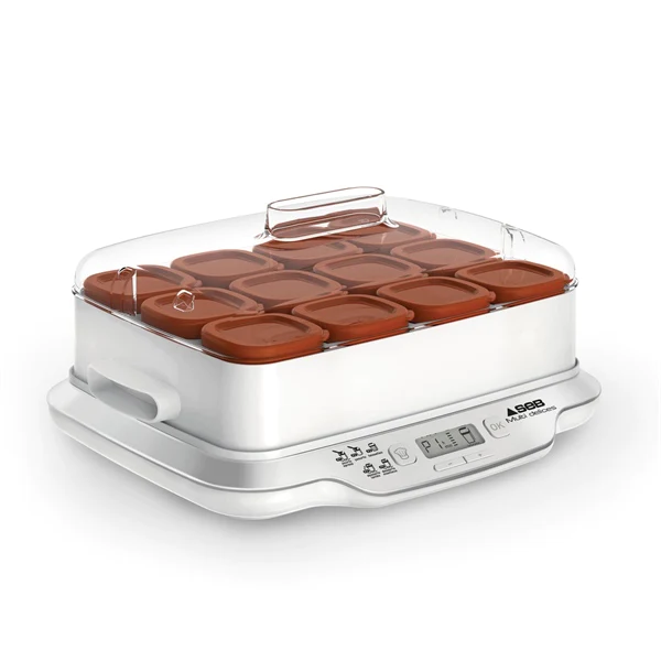 Yaourtière multi delices express 12 pots marron YG661A00 Seb