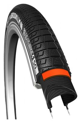 Pneu cargo - city 29 x 2.00 cst brooklyn noir tr (50-622) renfort flanc reflex compatible vae (supporte 175kgs)