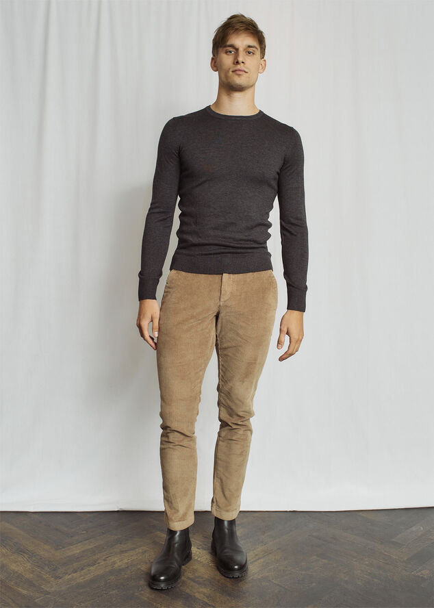 Bruun & Stengade BS Jupiter Regular Fit Knitwear Grey