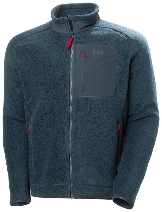 Panorama Pile Block Jacket Men fleece